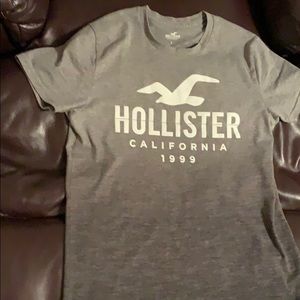 Grey faded Hollister shirt